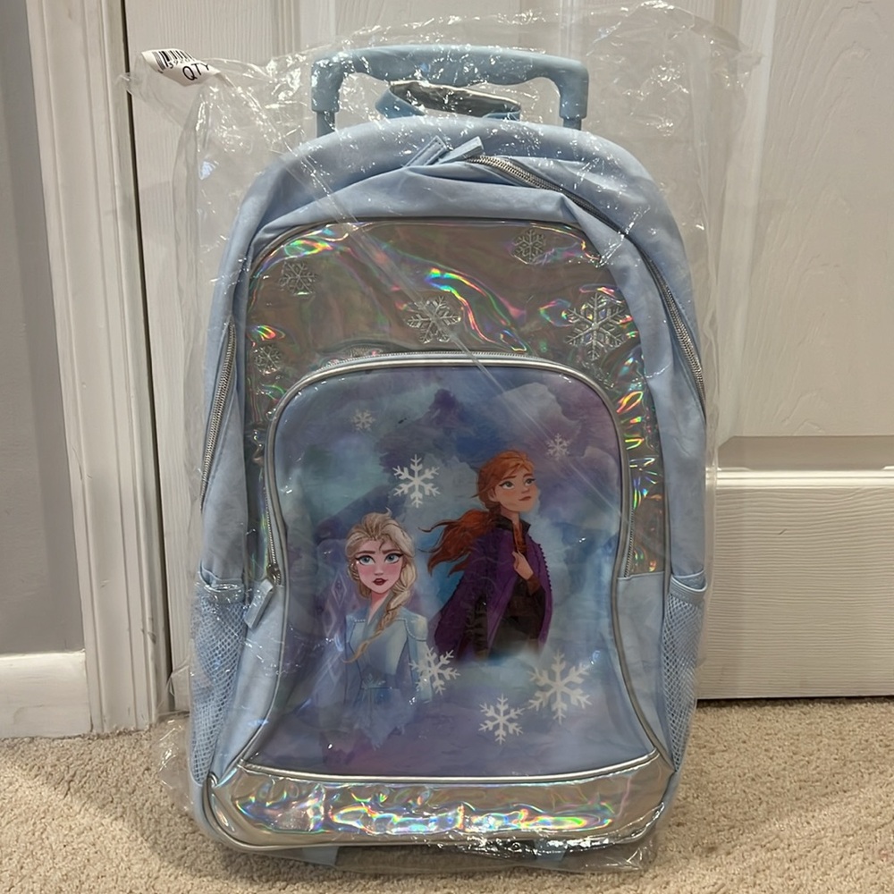 Disney Frozen Rolling Backpack - Picture 4 of 4